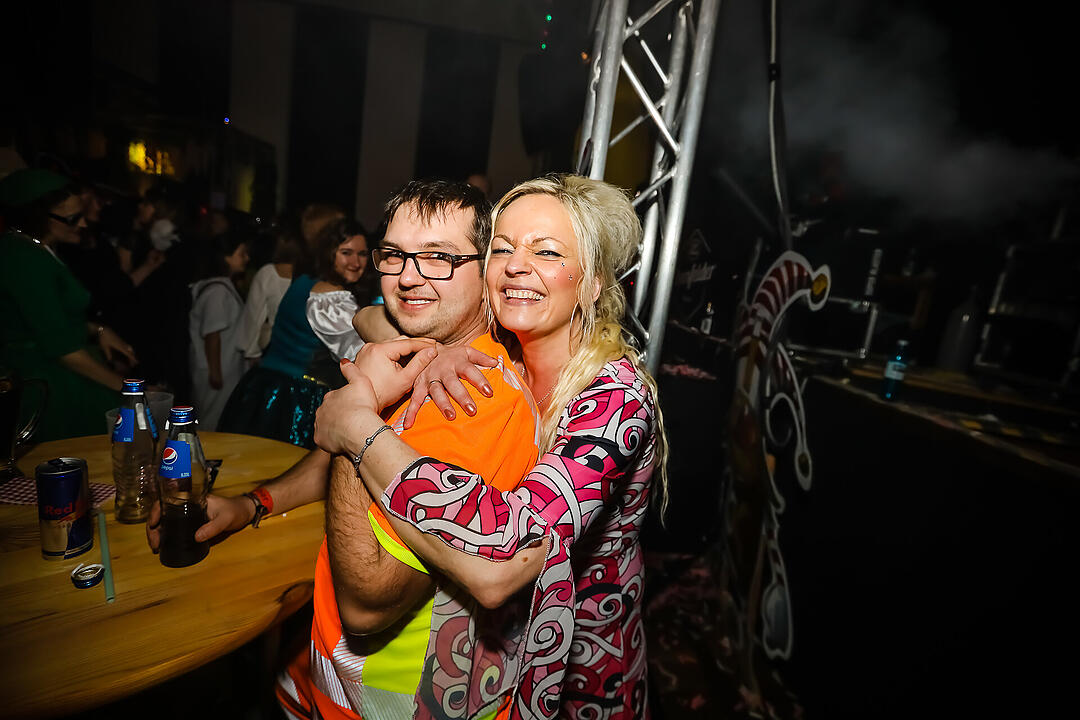 Beste Partystimmung in der Stadthalle