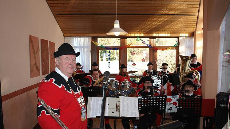 Die "Echt'n Kroniche Housnküh" sorgten noch lange für gute Stimmung im Speisesaal.