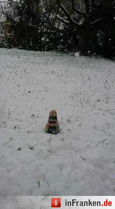 Franken: Ostermontag versinkt im Schnee