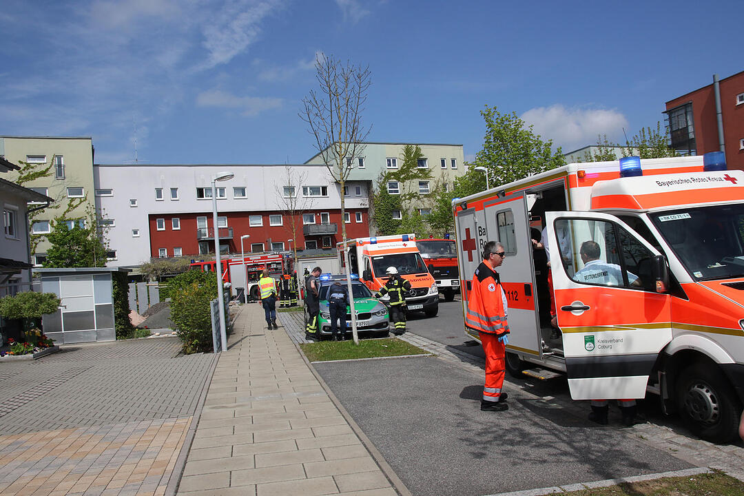 Brand in Coburg: 62-Jähriger stirbt