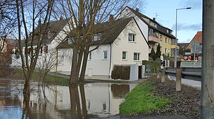 Hochwasser in Franken