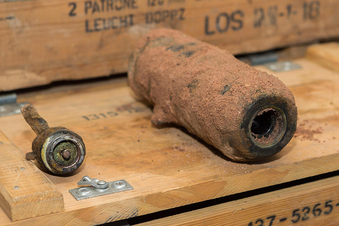 Kampfmittelfund aus dem Zweiten Weltkrieg in Fürth gefunden