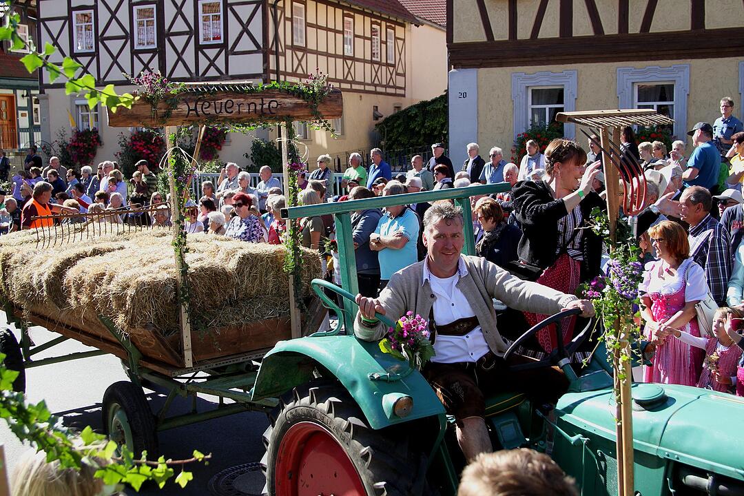 Erntedankumzug in Neubrunn