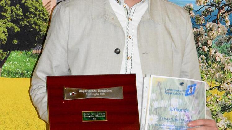 Sebastian Maresch aus Haard gehört zu den Preisträgern.Arthur Stollberger