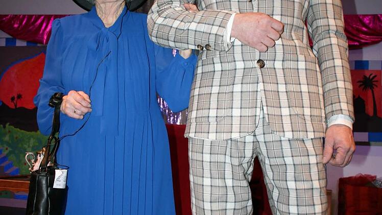 "Queen Mum" Helga Böhnlein und Michael Böhnlein. Foto: Gabriele Sell