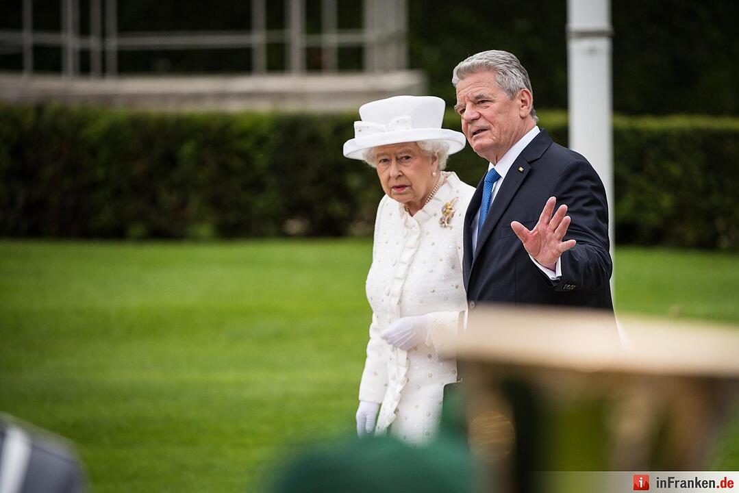 Britische Queen besucht Deutschland