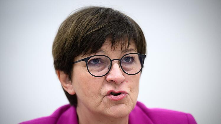 SPD-Vorsitzende Saskia Esken