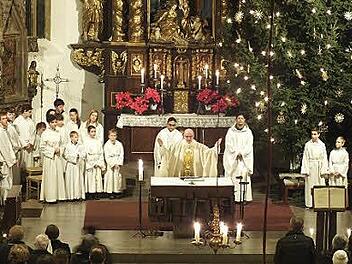 Beim Jahresschlussgottesdienst in St. Magdalena zogen die Herzogenauracher Pfarreien Bilanz.  Foto: Manfred Welker