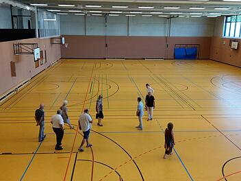 Funktional mit Passivhausstandard: Dadurch ist die neue Angerhalle an der Bamberger Straße stets angenehm temperiert. Foto: Simone Bastian