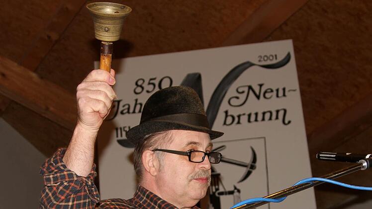 Horst Gehring als "Ausscheller"