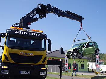 In Stockheim kam es am Mittwoch zu einem Unfall. Foto: Marco Meißner