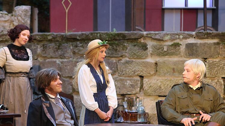 Die Bayerische Rundschau hatte Leser und Kunden an die Naturbühne Trebgast zum Stück "Pygmalion" eingeladen. Foto: Jürgen Gärtner