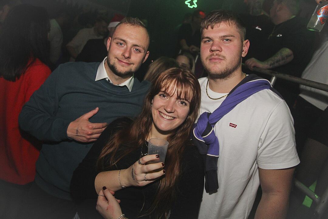 Partystimmung an Heiligabend