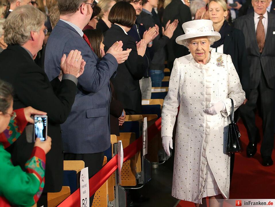 Britische Queen besucht Deutschland
