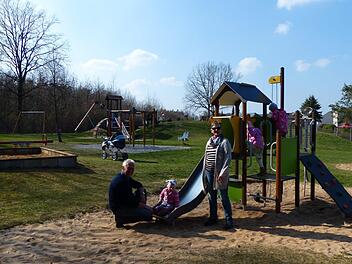 Der Spielplatz an der Baiersdorfer Straße ist beliebt.  Foto: Pauline Lindner