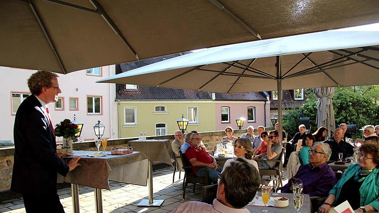 Bürgermeister German Hacker ließ zehn Jahre Revue passierenRichard Sänger