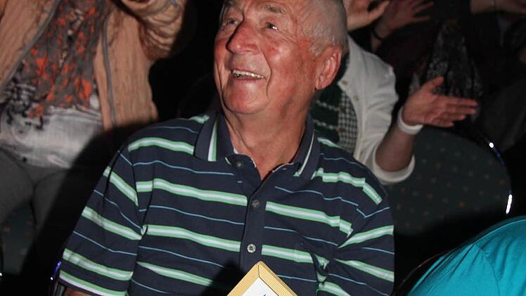 Ein begeisterter Autogrammsammler.