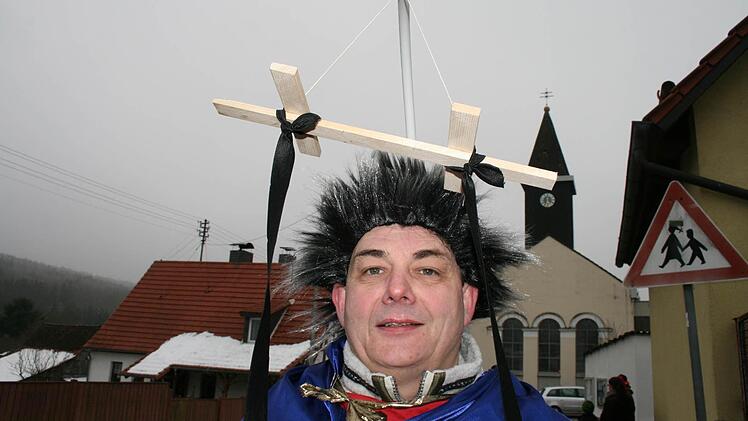 Faschingszug in Oehrberg  Foto: Gabriele Sell