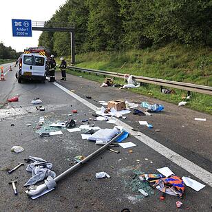 A3 bei Altdorf: 19-Jähriger aus Auto geschleudert