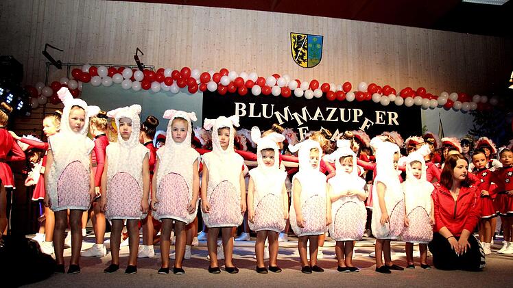 Die Purzel erhielten genauso großen Applaus wie alle Darbietenden  bei der Prunksitzung in Weisendorf.  Fotos: Richard Sänger