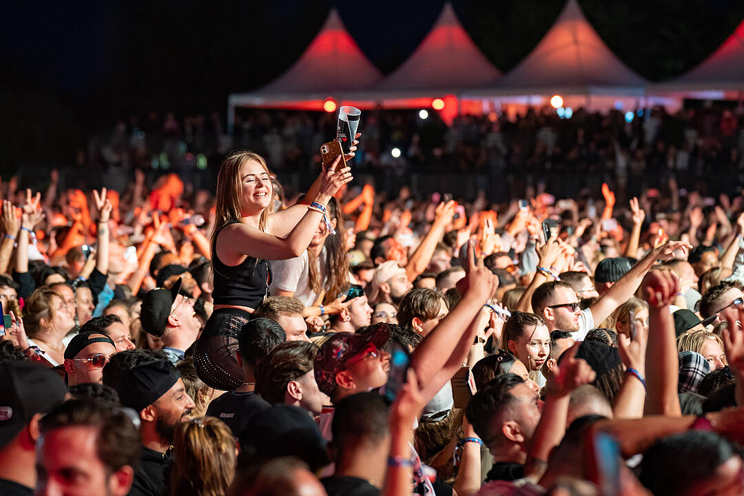 Beste Stimmung herrschte beim größten HipHop Open Air in Nordbayern!