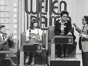 Eine Aufnahme von "Wetten, dass..?" (16. Mai 1981), als ganze Familien noch samstagabends vor dem Fernseher saßen. Foto: ZDF/Renate Schäfer