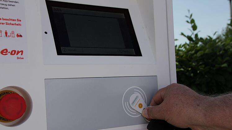 Angemeldet wird sich per Chip.  Foto: Andreas Dorsch
