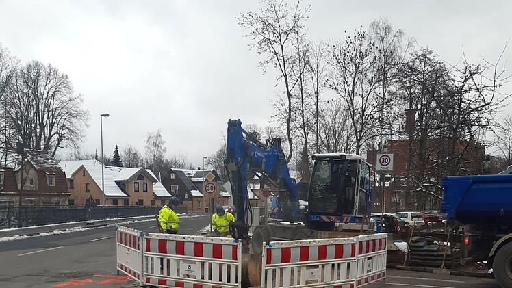 Coburg: Rohrbruch in Hauptwasserleitungen - Verkehrsbehinderungen am Wochenende
