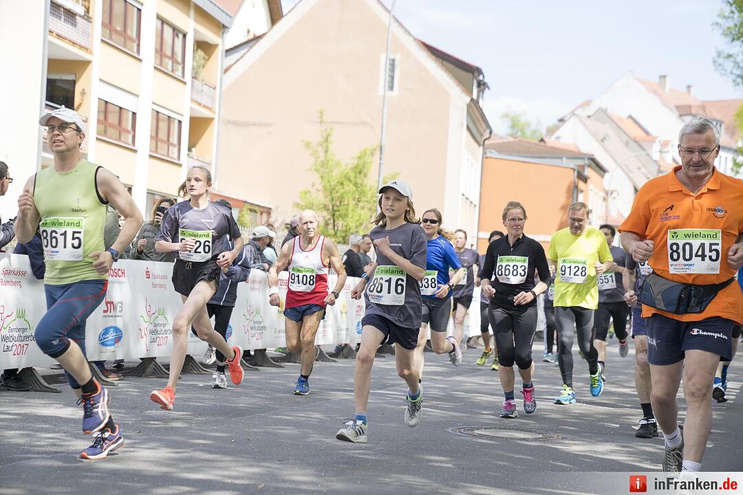 Weltkulturerbelauf 2017 in Bamberg: Der Wieland-Lauf