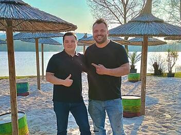 Michelau: "Karibisches Eck" er&ouml;ffnet am Rudufersee Schw&uuml;rbitz