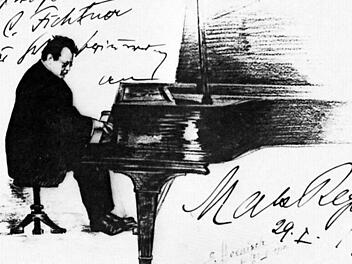 In diesem Jahr erinnert die Musikwelt an den 100. Todestag von Reger, der 1914 in Coburg gastierte. Foto: Archiv