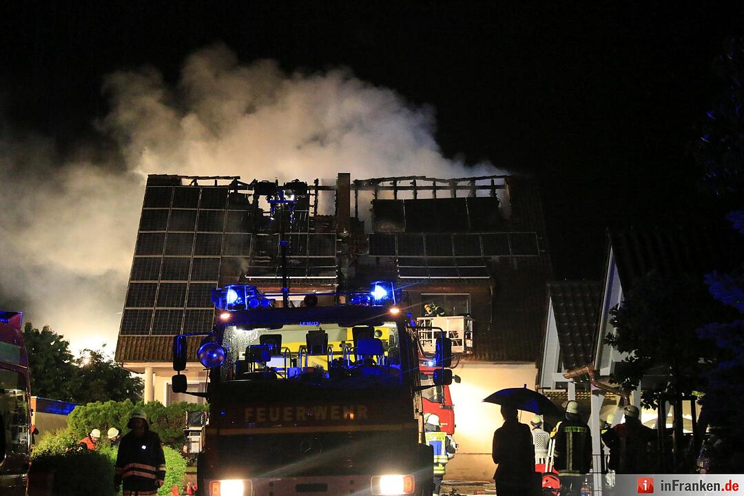 Blitzeinschlag in Gernach