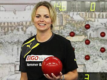 Daniela Kicker war mit 619 Kegeln Beste der Bundesligapartie des SKC Victoria Bamberg gegen den TSV Schott Mainz. Foto: sportpress