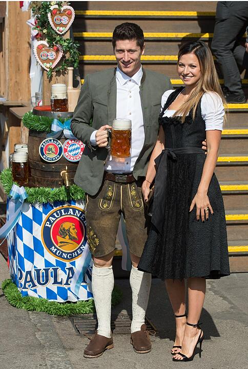 Wiesn-Besuch des FC Bayern München