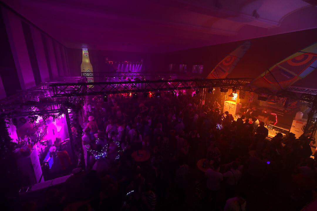 Beste Partystimmung in der Stadthalle