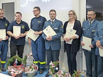 Die Geerhten des THW Foto: Pauline Lindner