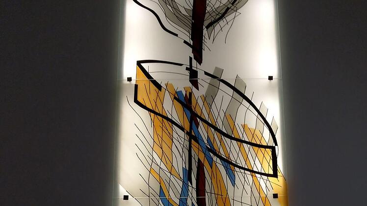 Das Altarbild in St. Andreas von Diether F. Domes.