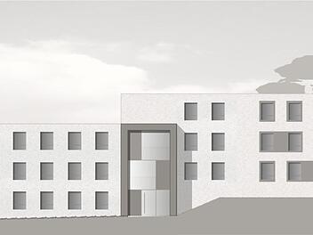 So soll der Neubau in Petzmannsberg nicht verwirklicht werden. Die Stadt Kulmbach hat umgedacht und will die Planung modifizieren.  Visualisierung: Archiv
