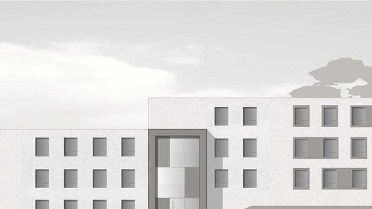 So soll der Neubau in Petzmannsberg nicht verwirklicht werden. Die Stadt Kulmbach hat umgedacht und will die Planung modifizieren.  Visualisierung: Archiv