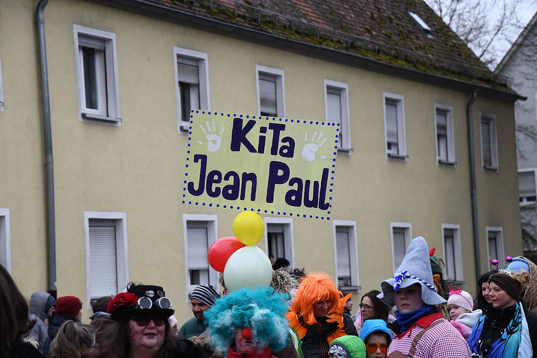 Faschingstreiben in der Gartenstadt.