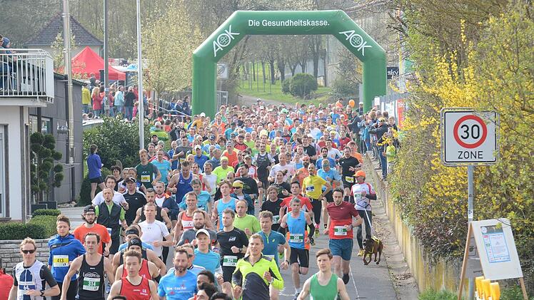 Ein beeindruckendes Starterfeld wird auch in diesem Jahr beim Saaletal-Marathon des SV Ramsthal erwartet.ssp