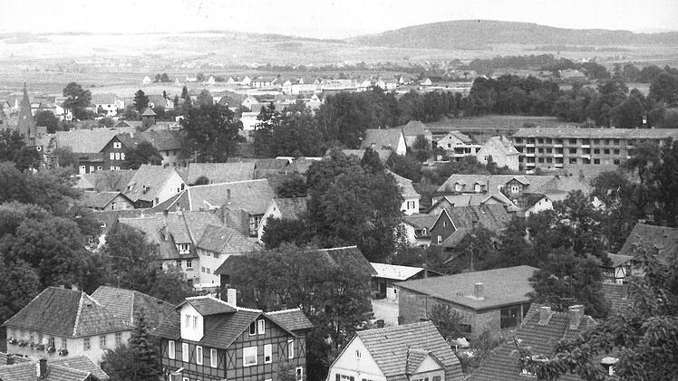 Blick auf Neuses bei Coburg im Jahr 1964Foto: CT-Archiv