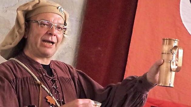 Tino Vetter stellte das "Amerla" als neue Ma&szlig;einheit vor. Foto: privat