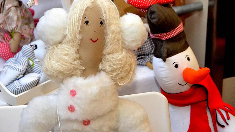 Impressionen vom Weihnachtsmarkt der Lebenshilfewerkstatt Nüdlingen. Foto: Peter Rauch