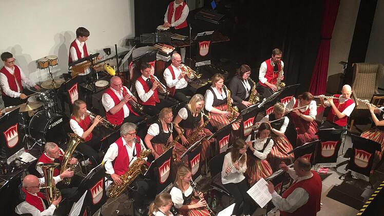 Die Stadtkapelle Höchstadt bei ihrem Konzert  Foto: pr