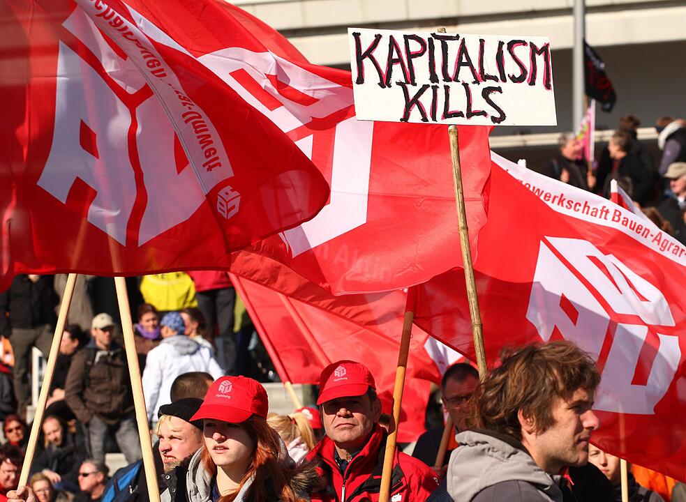 Demonstration gegen TTIP und Ceta