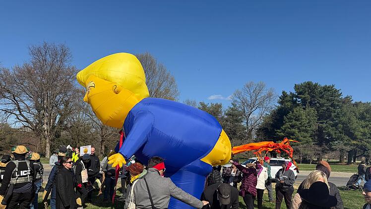 &laquo;No Kings&raquo;-Demonstration in Washington