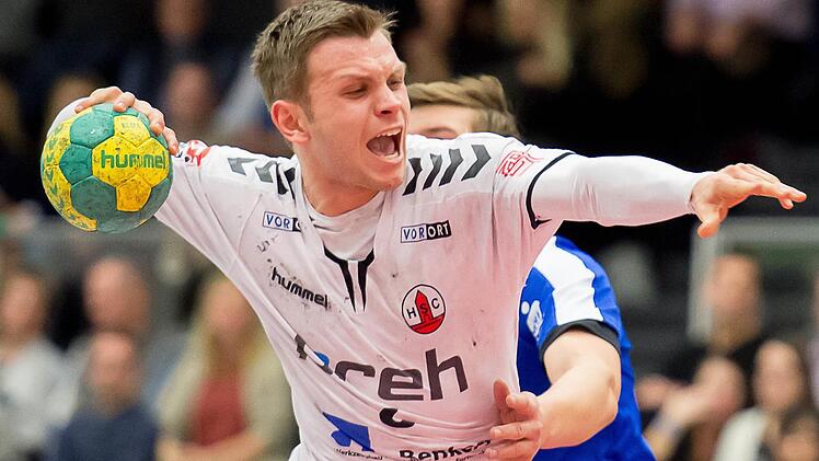 Nach Gary Hines (6) mit fünf Treffern zweitbester Schütze des HSC Bad Neustadt im Spiel gegen Hanau: Maximilian Schmitt. Foto: Anand Anders