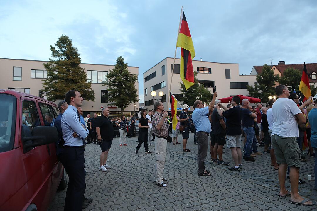 Björn Höcke in Forchheim: Demonstrationen gegen AfD-Politiker
