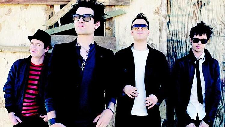 Gleich zum Festival-Auftakt am Freitag spielt die kanadische Punkrockband Sum 41 am Nachmittag auf der Zeppelin Stage. Foto: Rock im Park/ Media